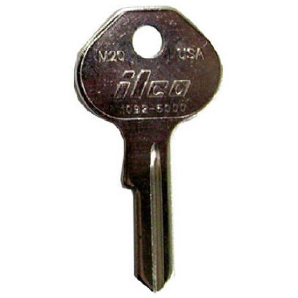 Kaba Kaba M17-1092C 0.25 x 3 in. Ilco Key Blank For Master Padlock; Pack Of 10 696294
